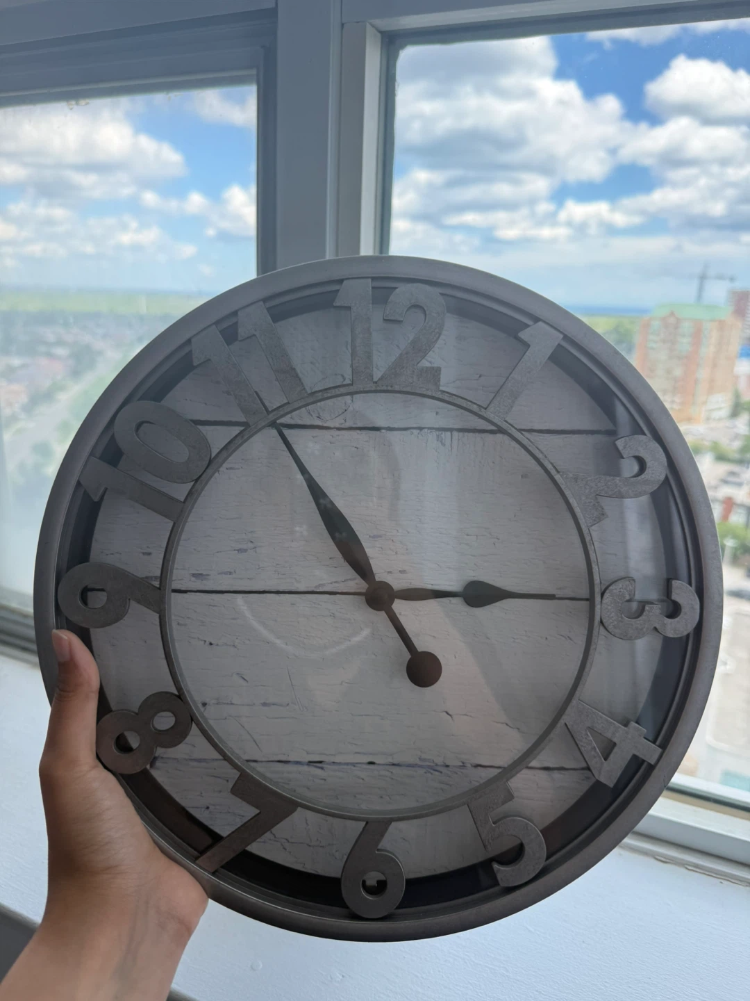 Set of 3 Modern Wall Clocks – Excellent Condition – $12 - photo 3