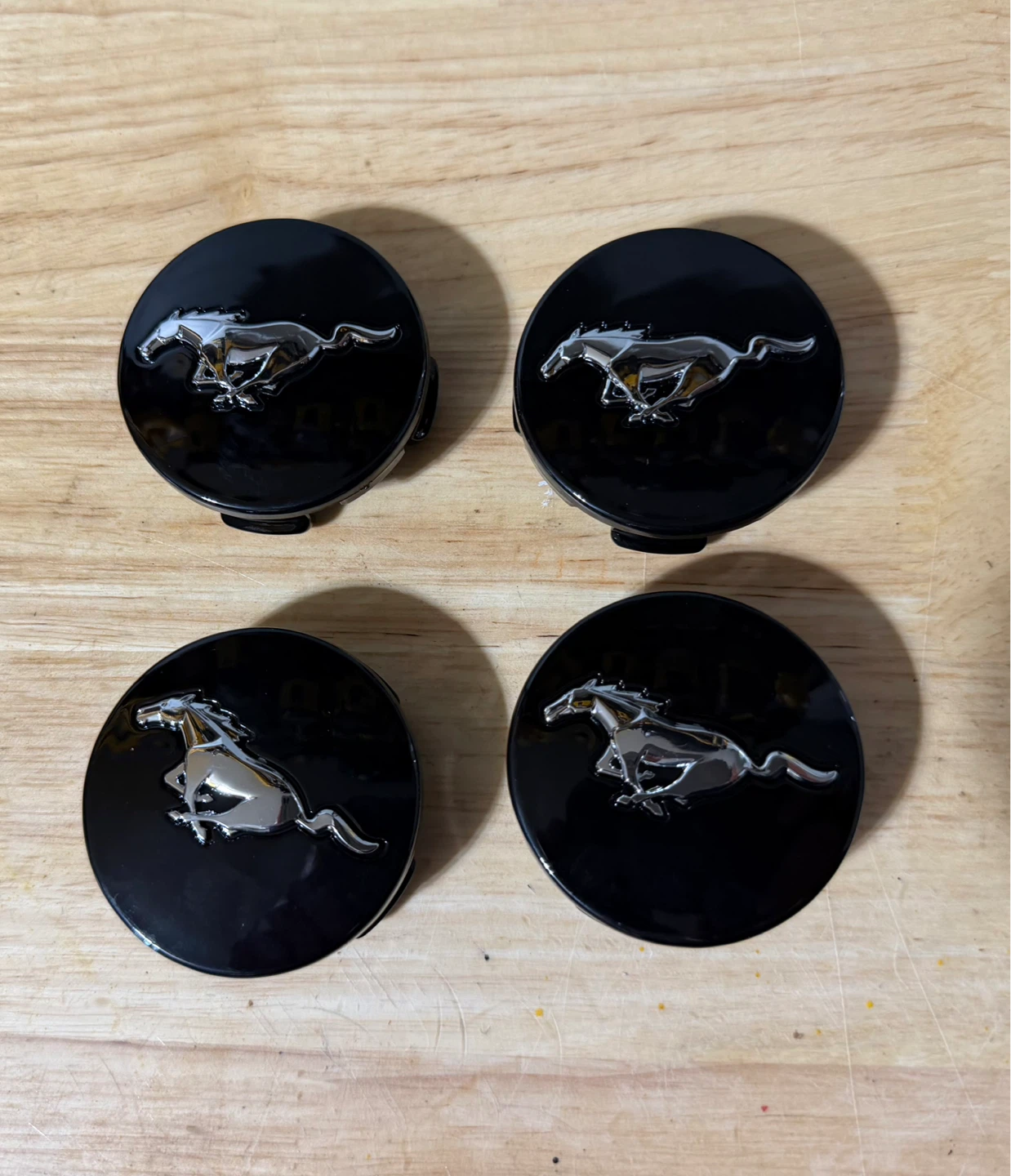 New Ford Mustang Wheel Center Caps - photo 3