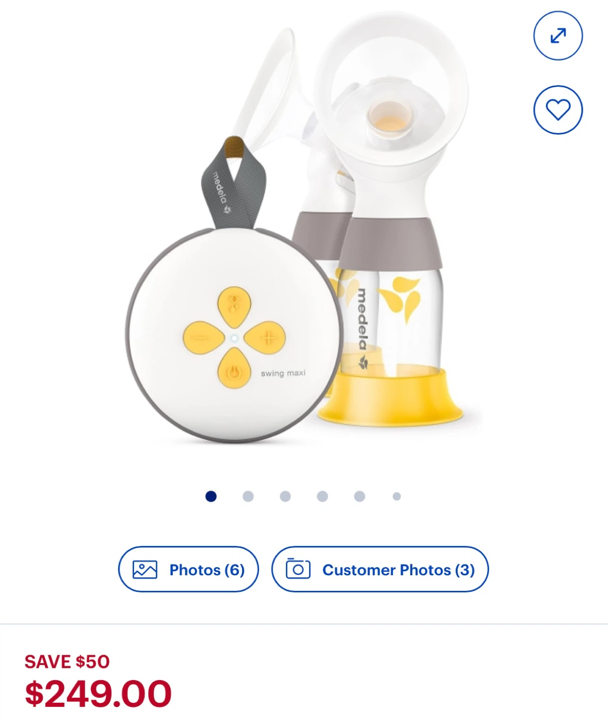 New Medela Swing Maxi Double Electric Breast Pump ⚽️ - photo 2