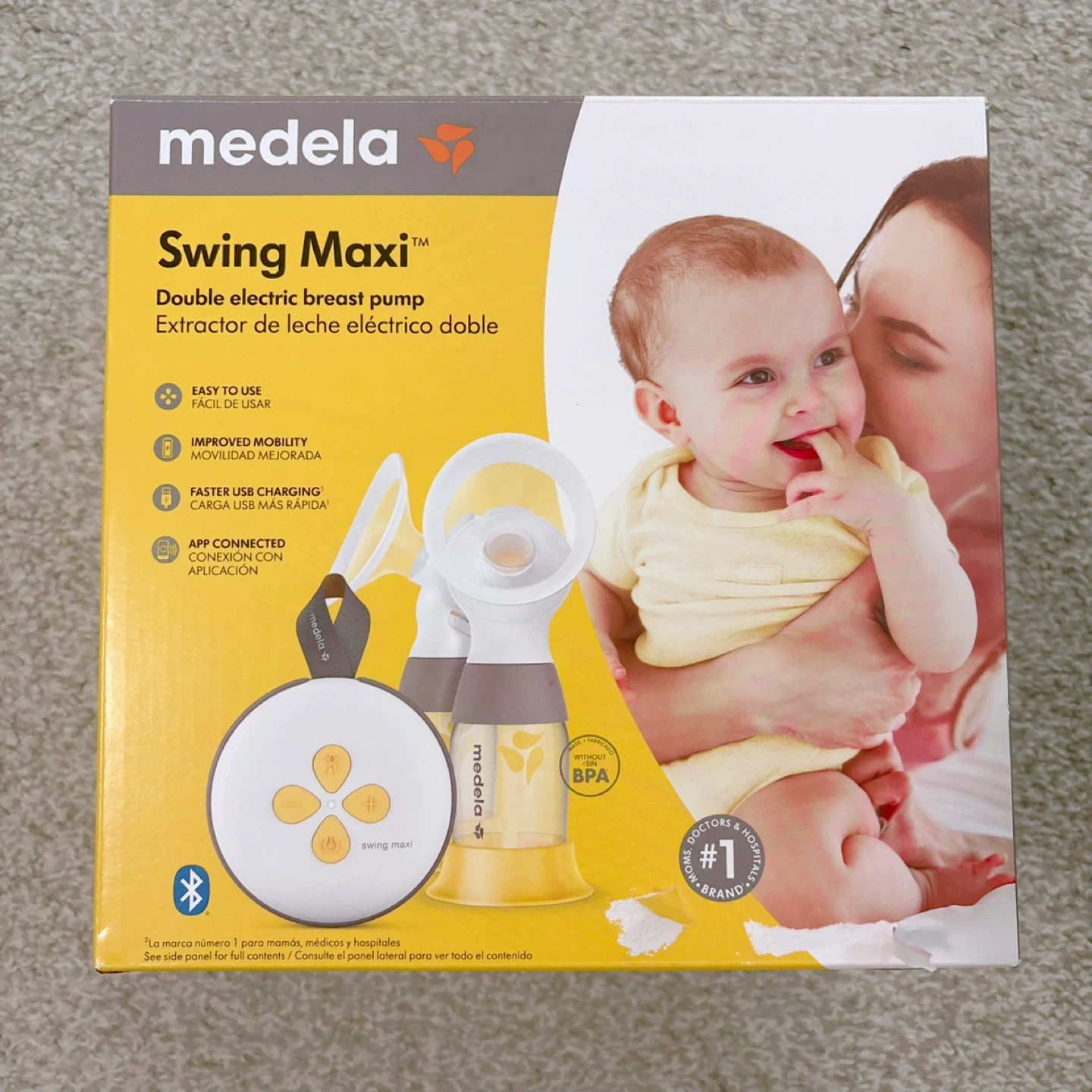 New Medela Swing Maxi Double Electric Breast Pump ⚽️