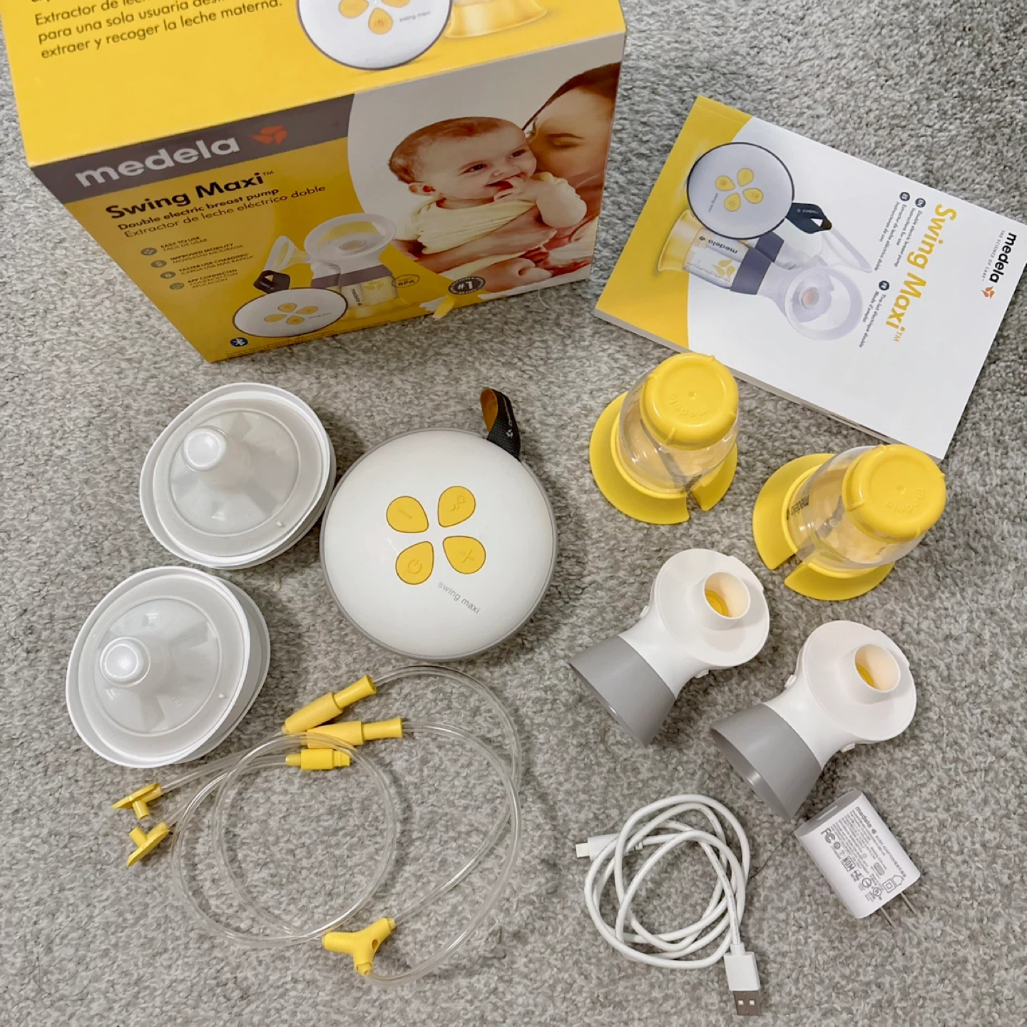 New Medela Swing Maxi Double Electric Breast Pump ⚽️ - photo 3