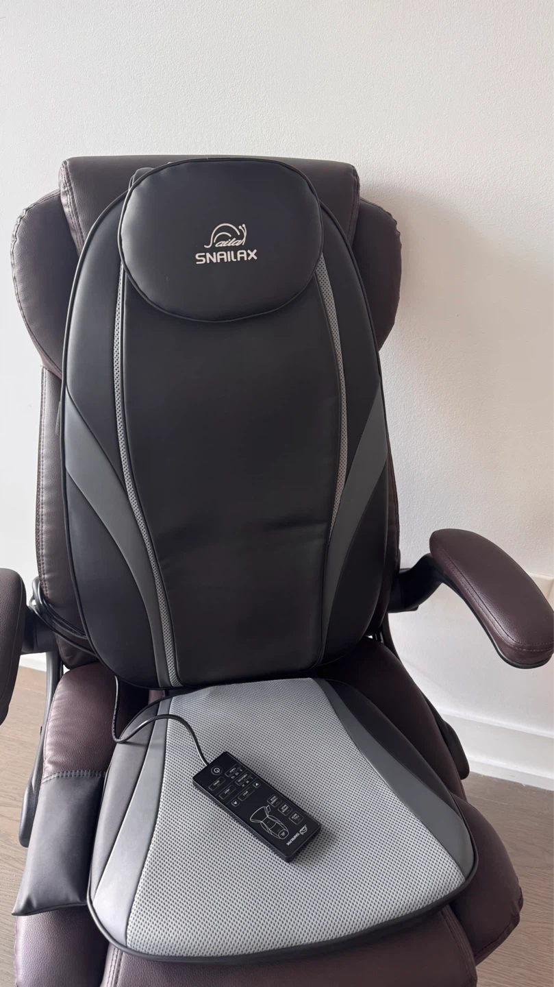 Snailax Shiatsu Massage Cushion with Heat SL-256