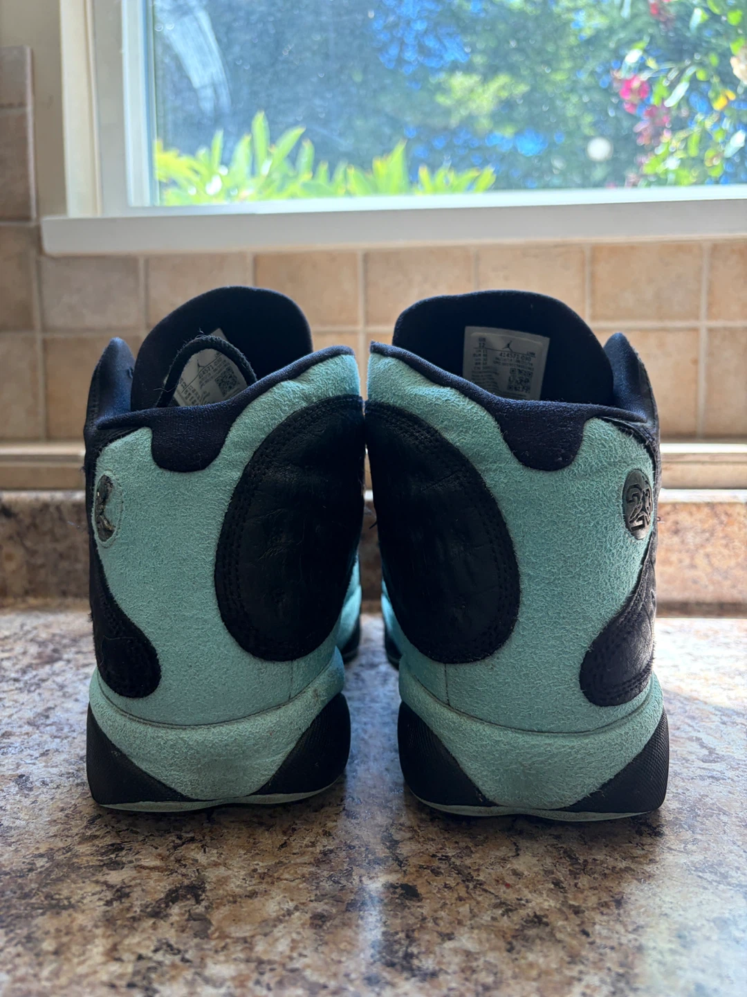 Air Jordan 13 Black/Light Aqua - photo 2