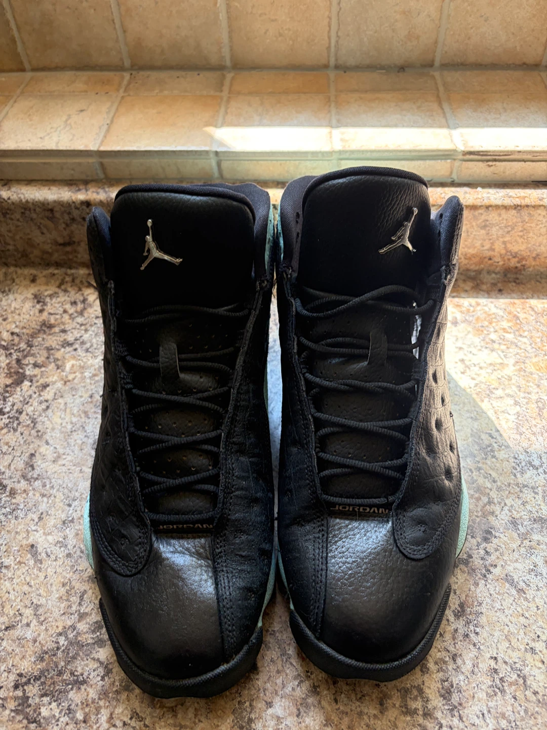 Air Jordan 13 Black/Light Aqua - photo 4