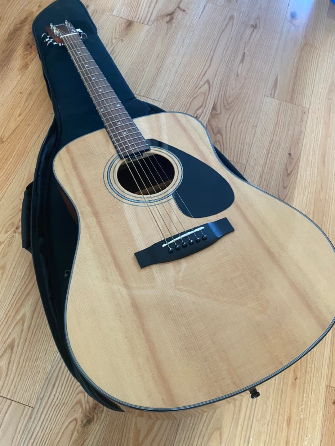 New Yamaha acoustic guitar