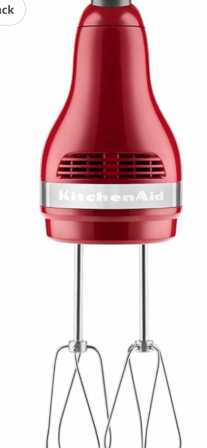 KitchenAid Empire Red Hand Mixer - photo 4