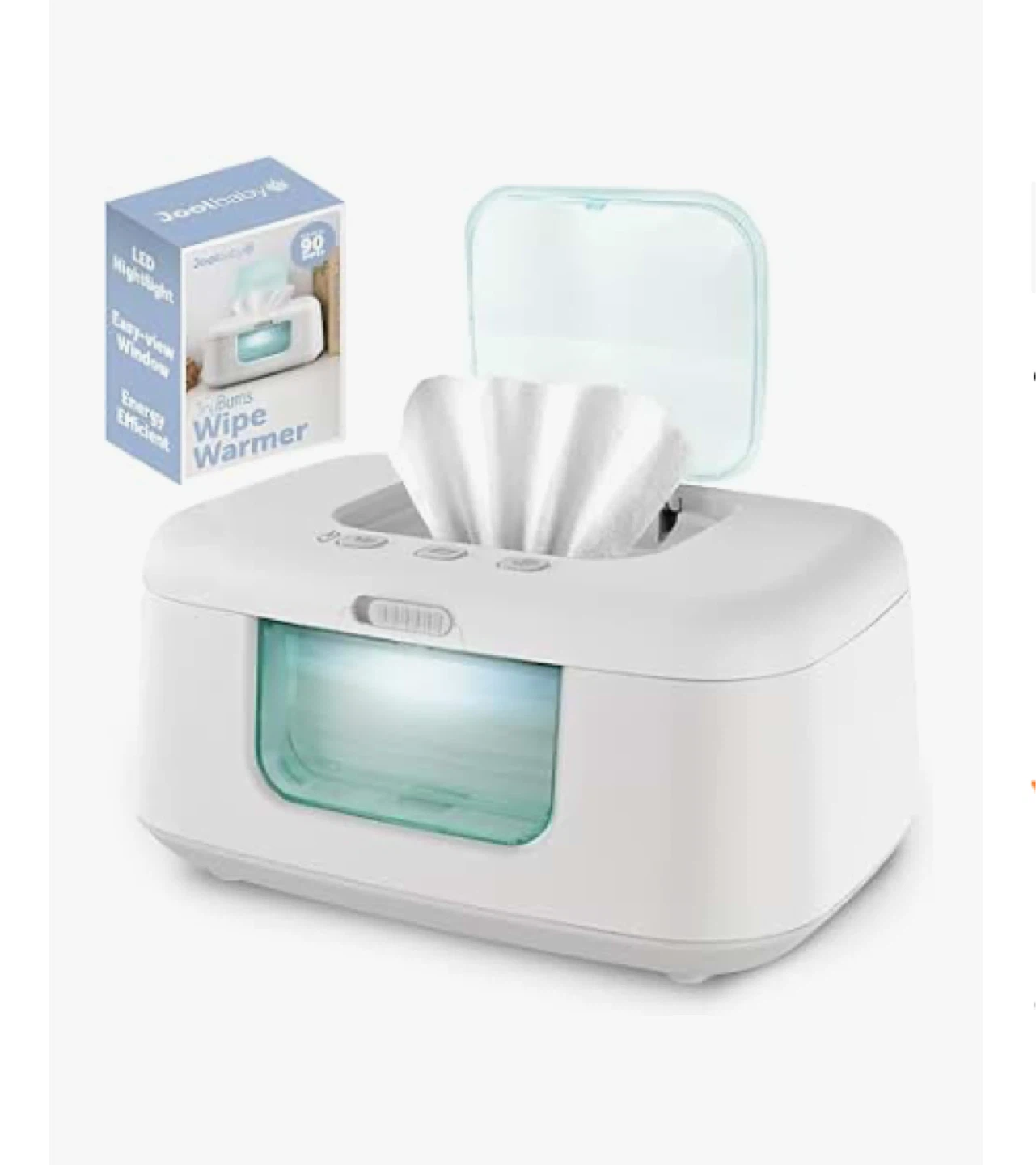 ⚽️ Jool Baby Wipe Warmer with LED Night Light