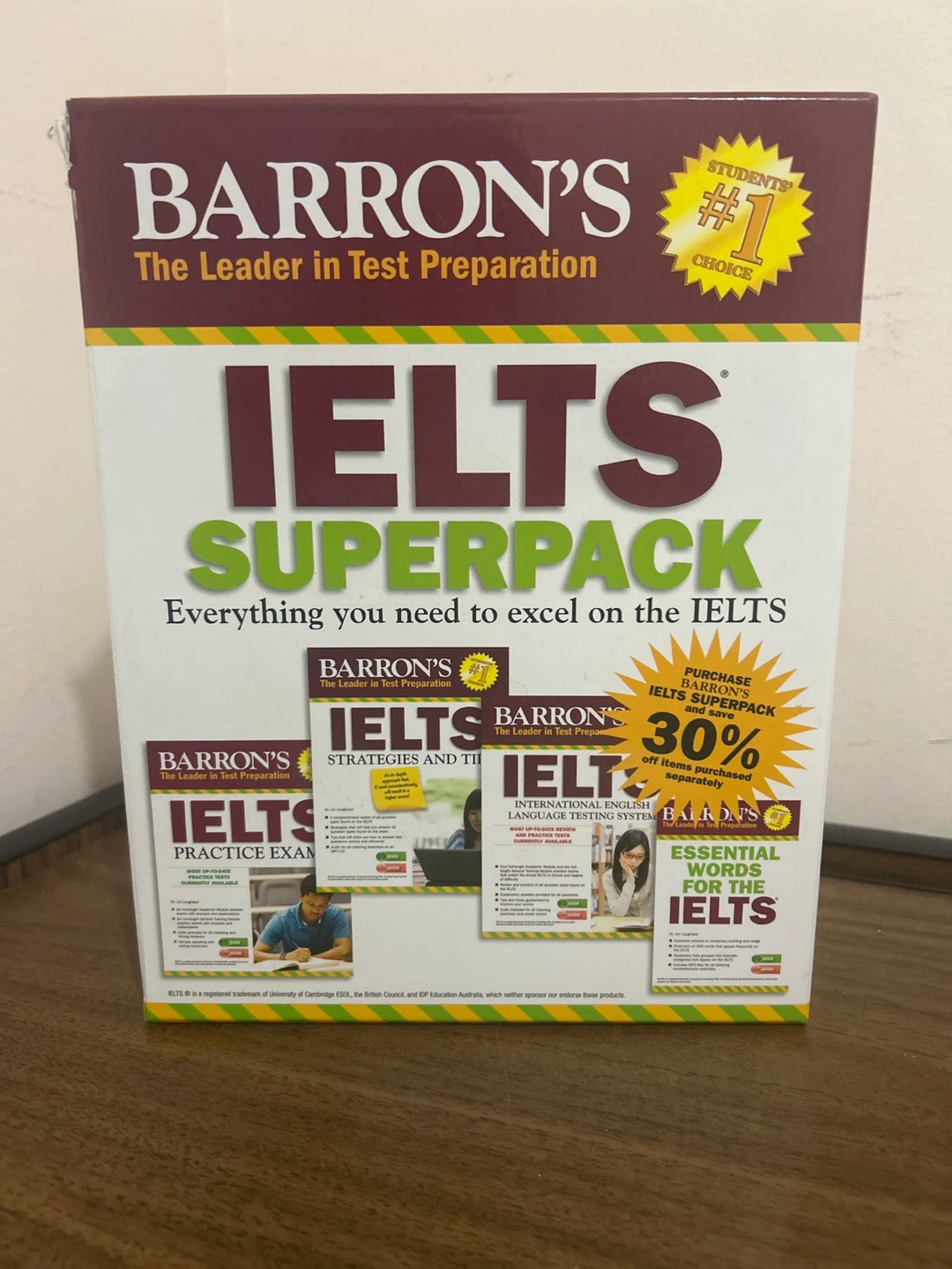 Barron's IELTS Superpack (complete set)