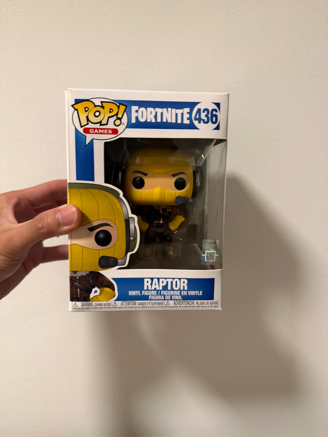 ⚽ Funko Pop! Fortnite Raptor Vinyl Figure #436
