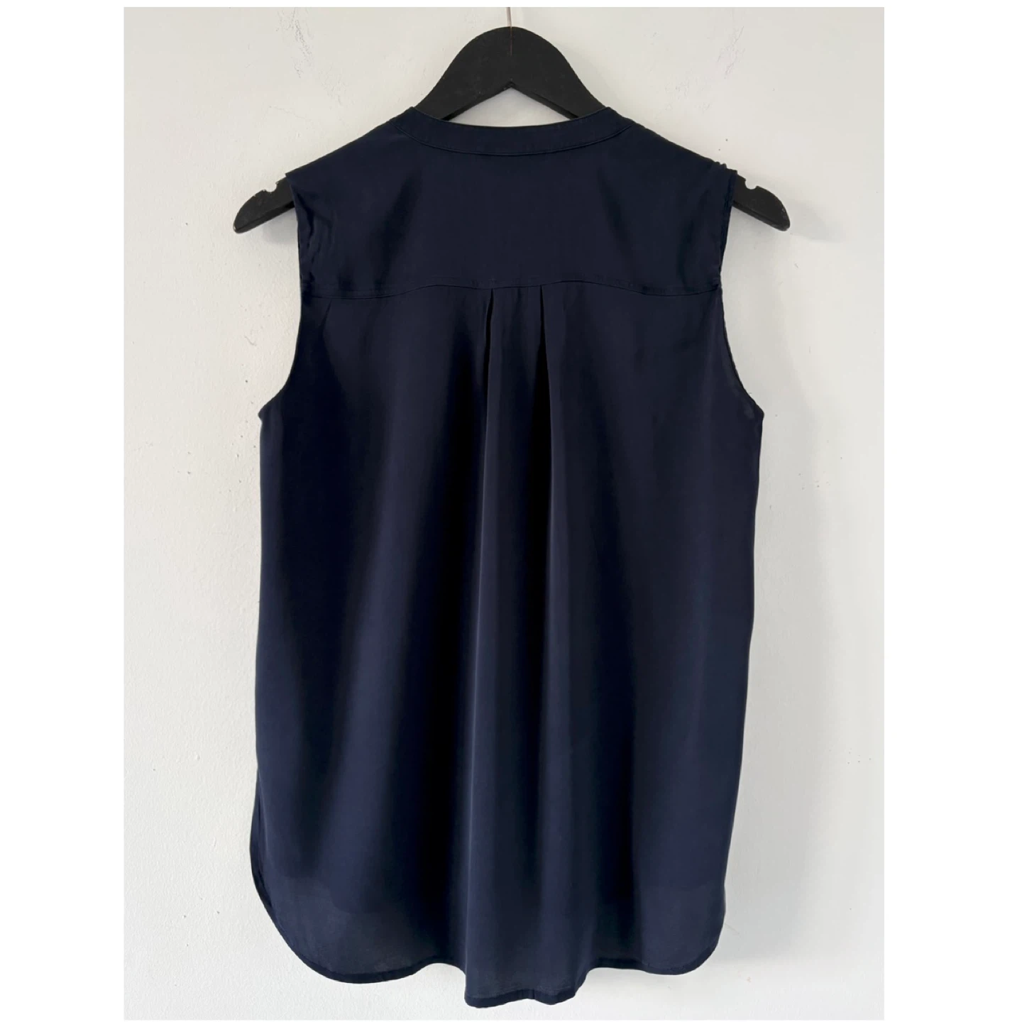 Vince Silk Blend Sleeveless Blouse - photo 2