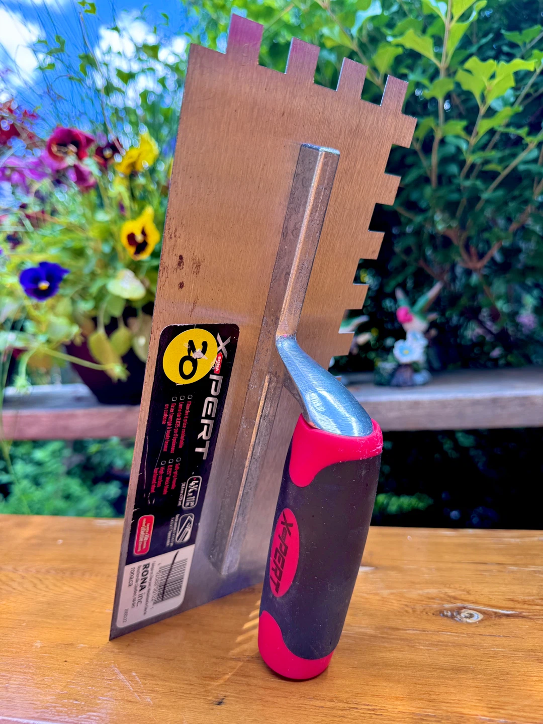 Brand New X-Pert Notched Trowel 4.25” x 11” (10.8cm x 27.9cm)