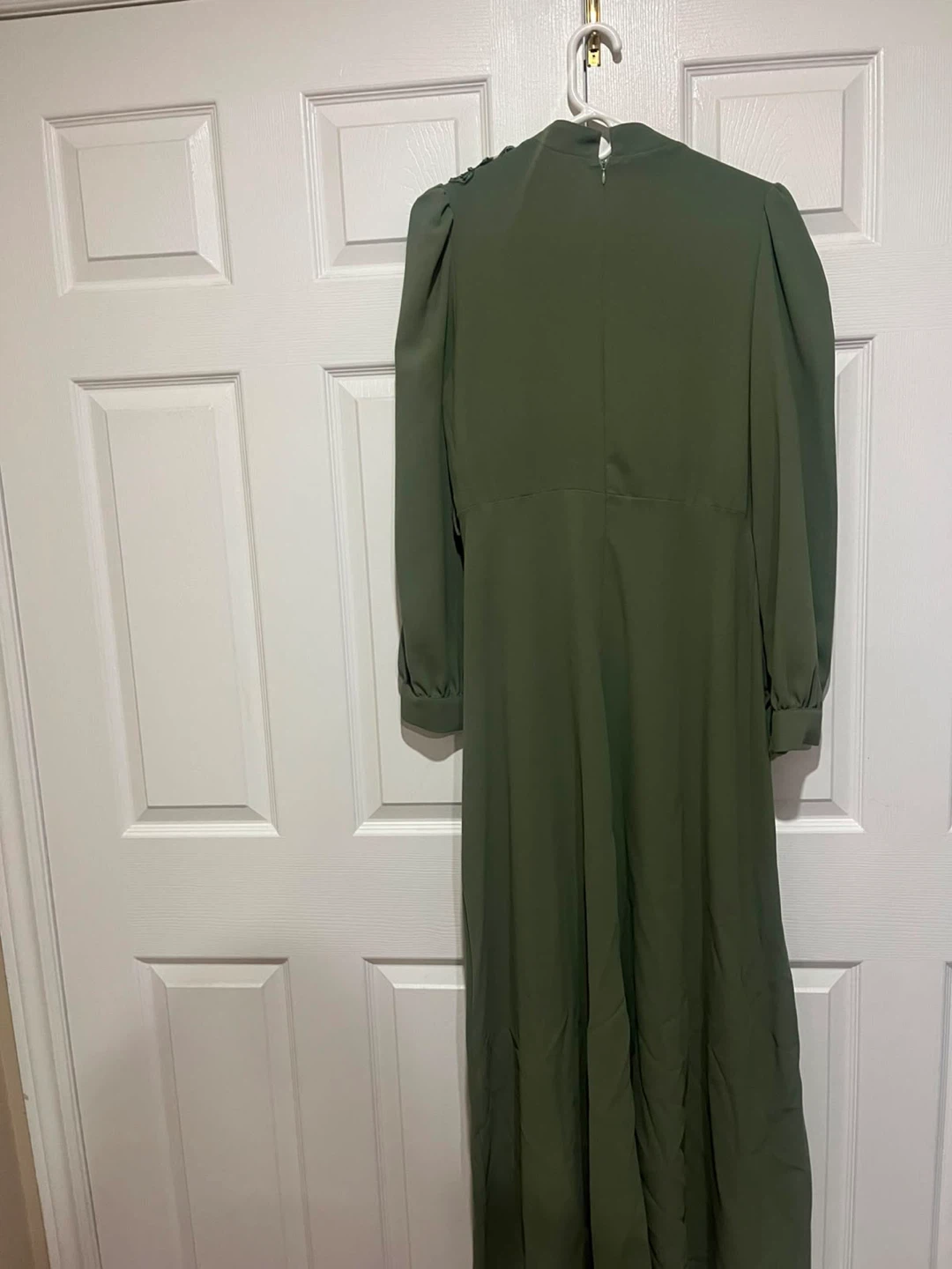 Mint Green Long Sleeve Maxi Dress ** Prom or Graduation