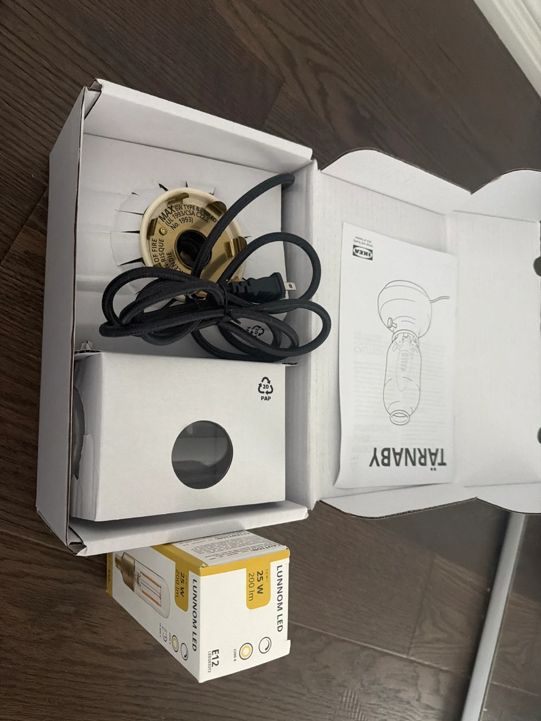 IKEA TÄRNABY Table Lamp with Bulb - photo 3