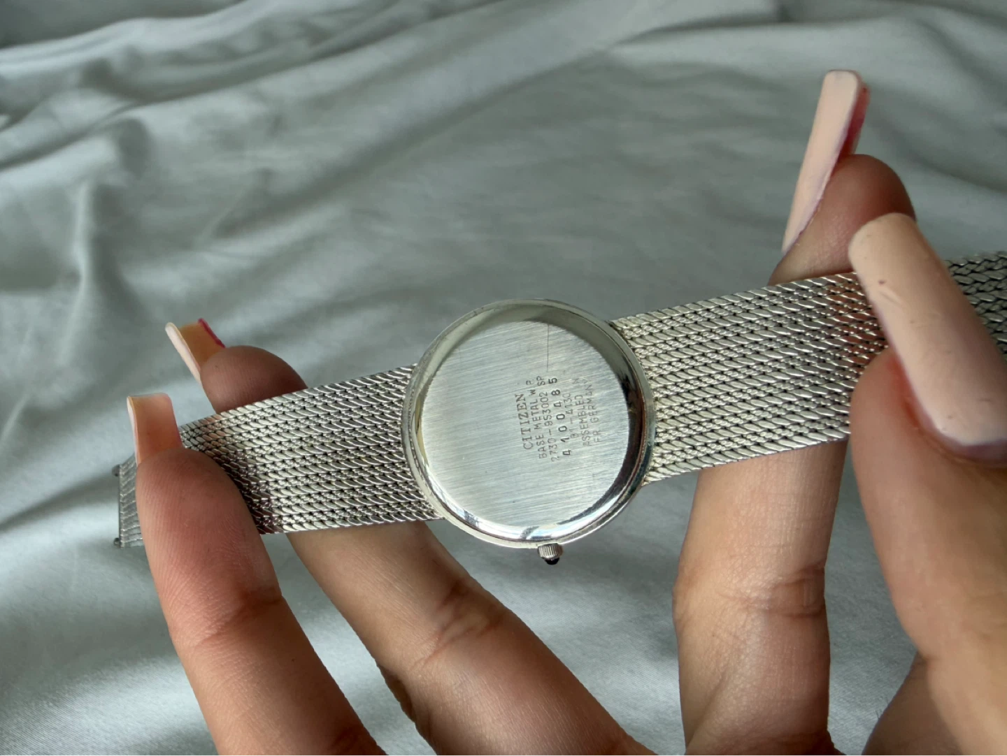 Citizen Quartz Watch - Stainless Steel Mesh Band ⚽️ - photo 5