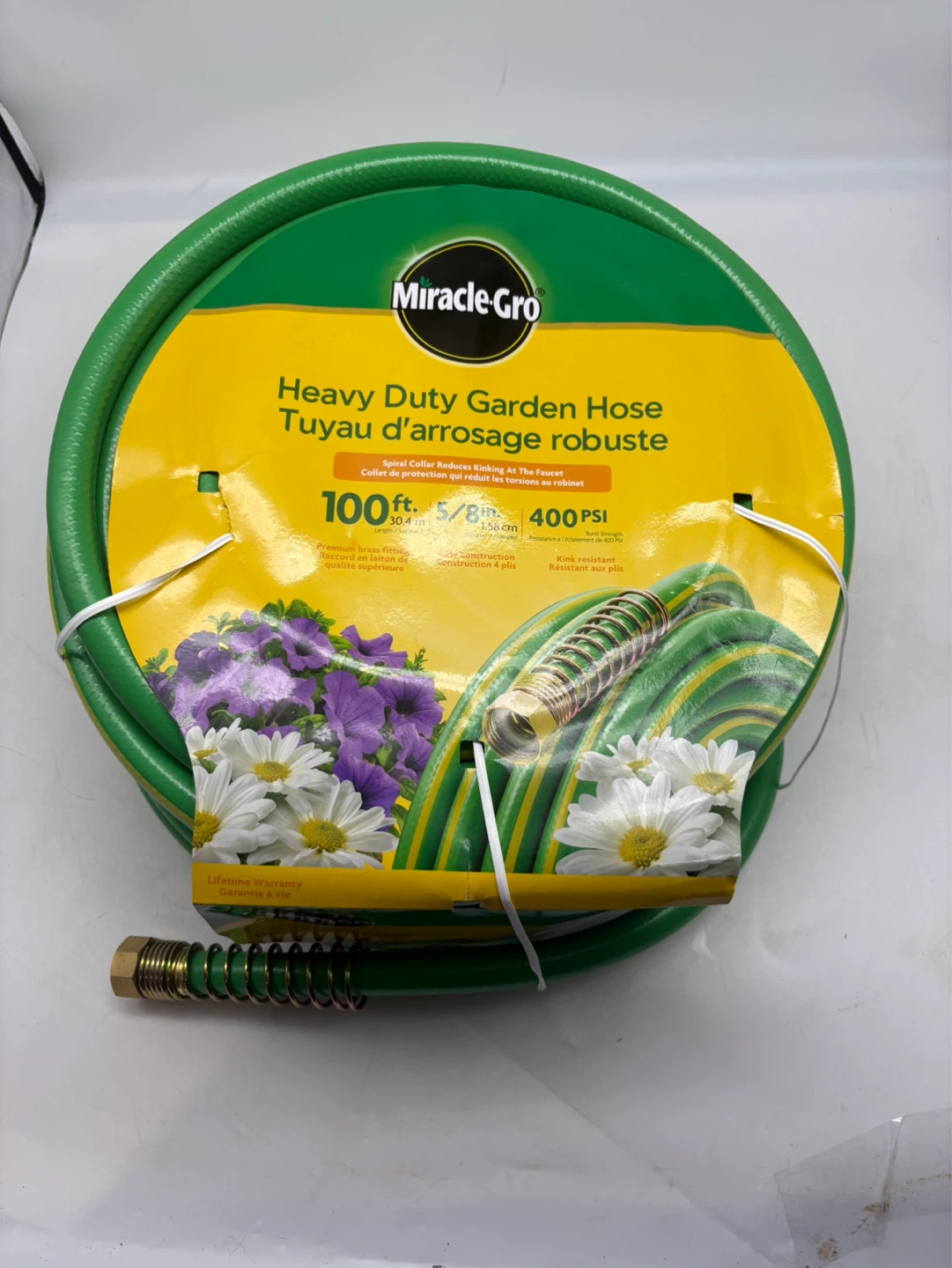 Miracle-Gro Heavy Duty Garden Hose 100 ft - photo 2