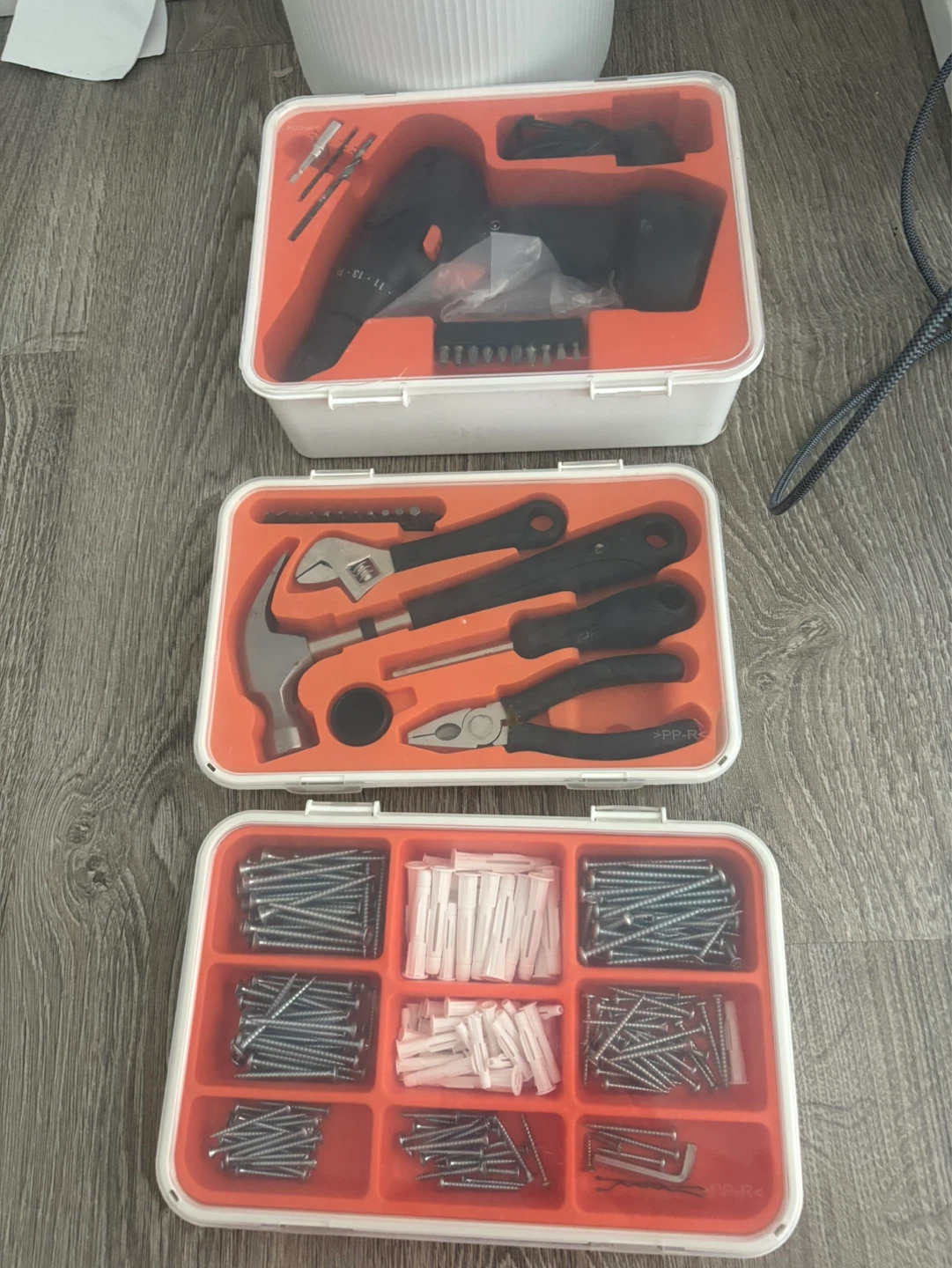 Cordless Electric Screwdriver Tool Set