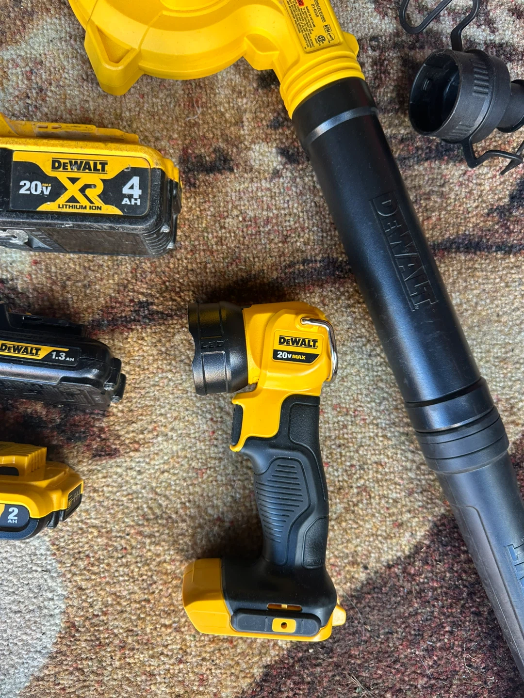 DeWalt 12V Cordless Drill Combo with Blower, Light & Batteries - photo 5
