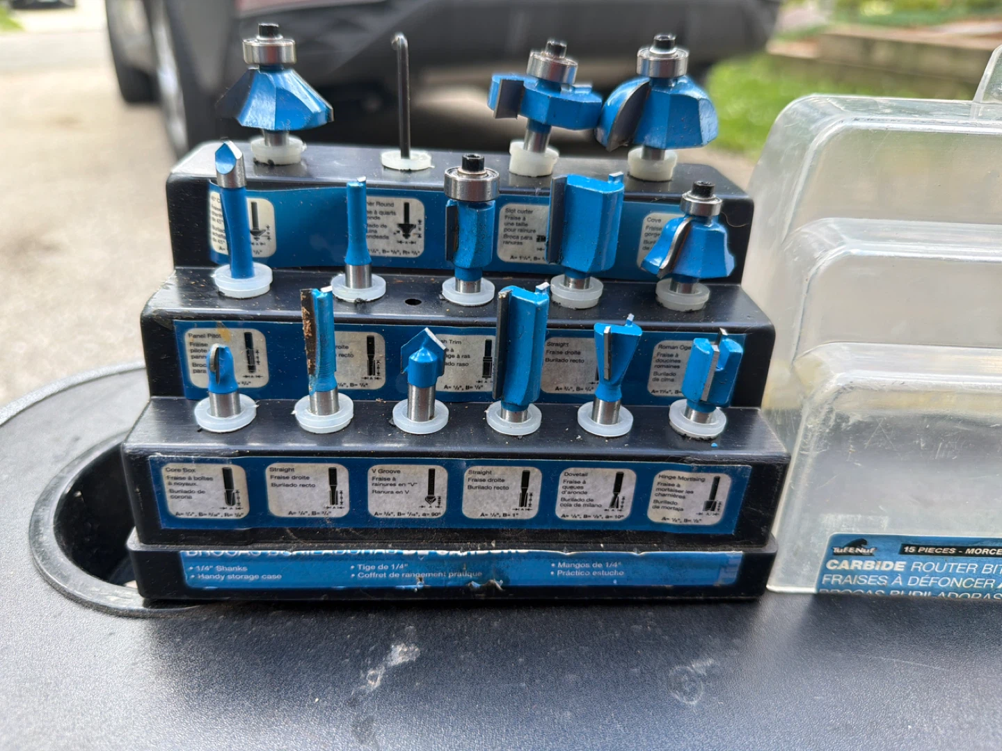 15 Piece Carbide Router Bit Set - photo 2