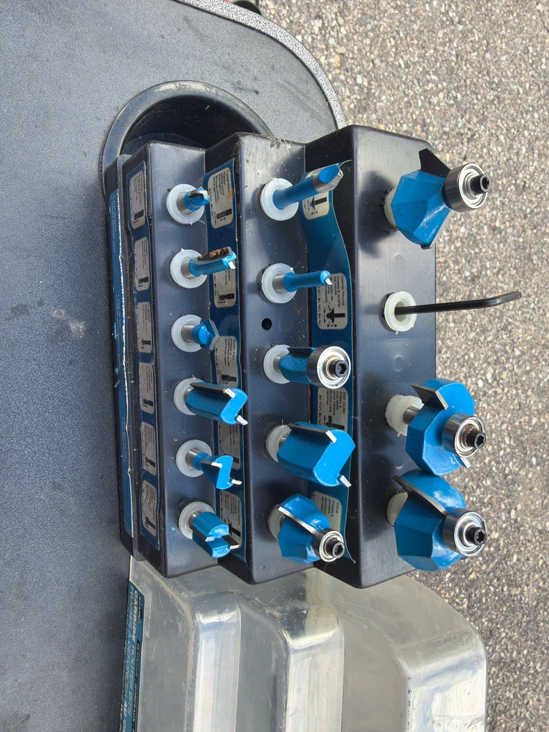 15 Piece Carbide Router Bit Set
