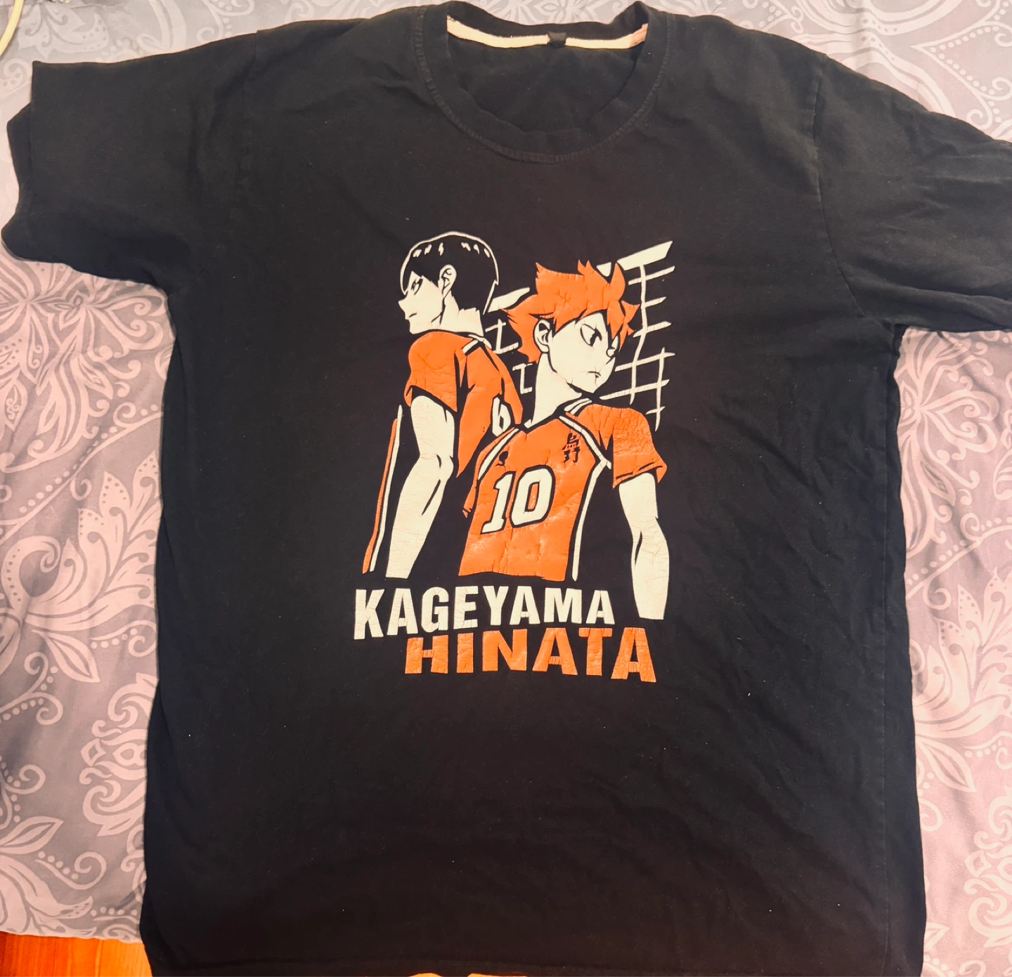 Black Kageyama Hinata T-Shirt