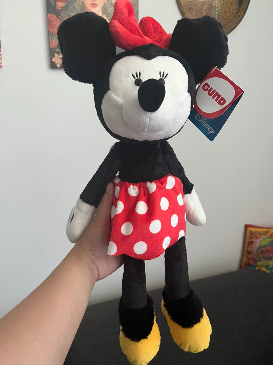 Gund Minnie Mouse Plush Toy 15”