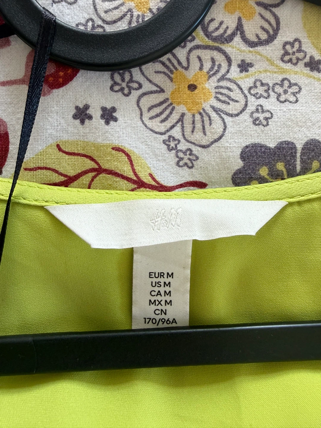 H&M Lime Green Wrap Dress - Medium - photo 4