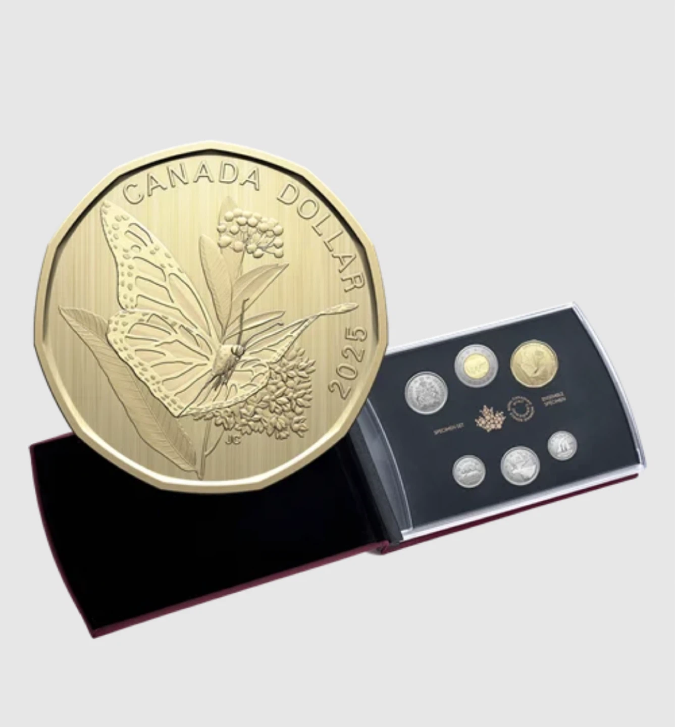 2024 RCM Specimen Coin Set - The Monarch Butterfly