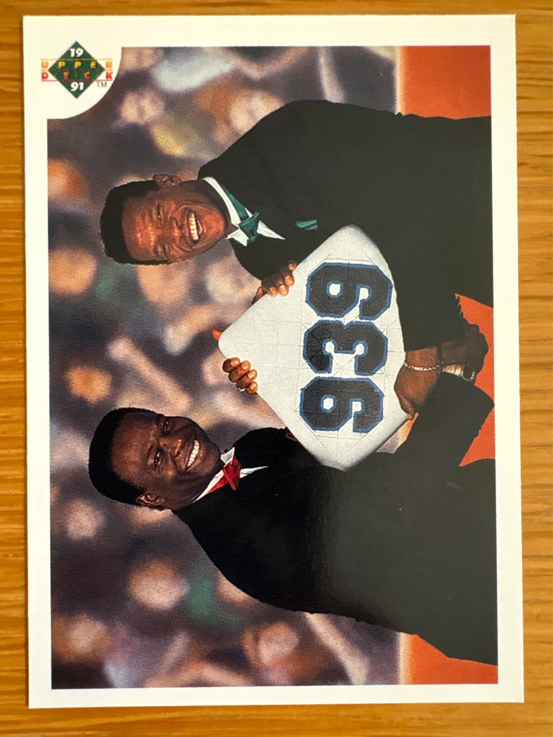 1990 Upper Deck "Stolen Base Leaders" Card #636