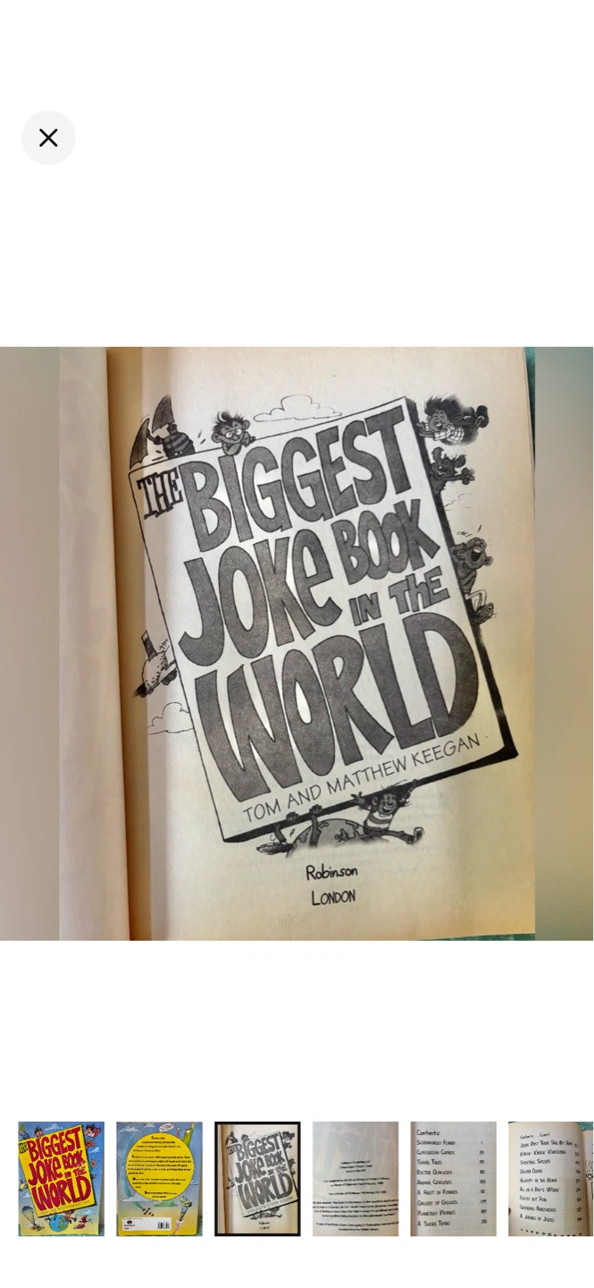 ⚽️ Vintage The Biggest Joke Book in the World - photo 3