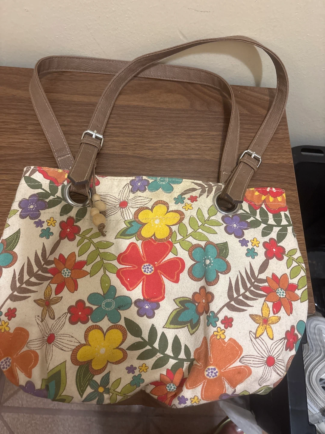 ⚽ Floral Shoulder Bag