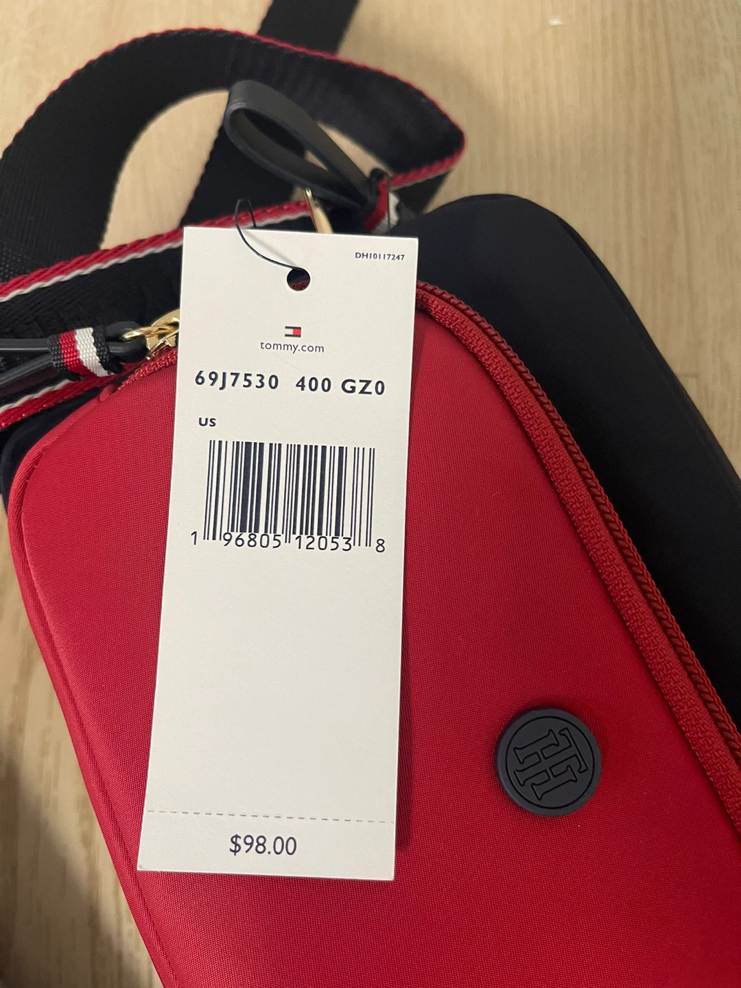 Tommy Hilfiger Camera Bag Navy/Red - photo 5