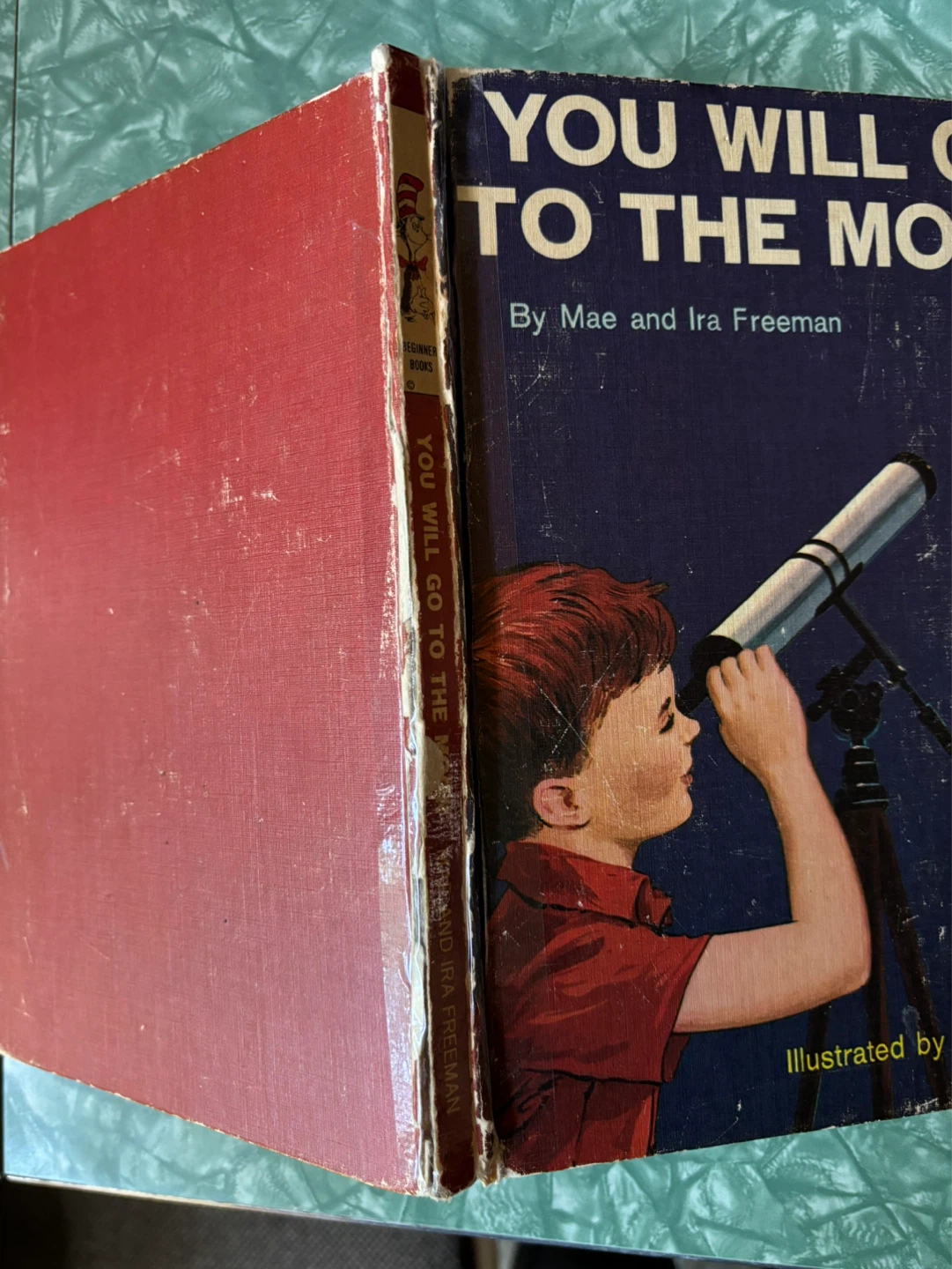 ⚽️ Vintage You Will Go to the Moon Book by Mae and Ira Freeman - photo 3