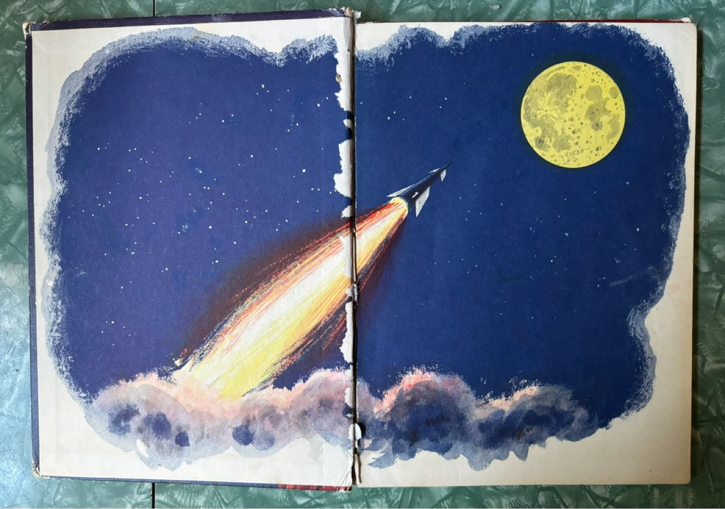 ⚽️ Vintage You Will Go to the Moon Book by Mae and Ira Freeman - photo 4