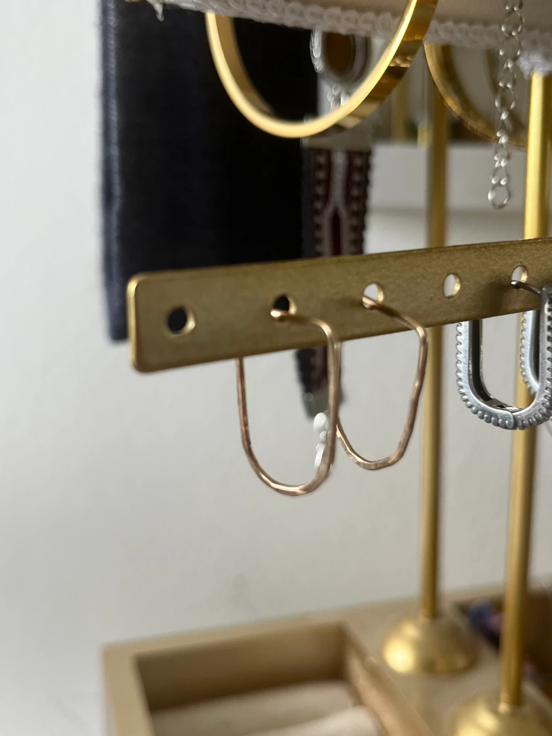 LanaBetty Rose Gold Hoop Earrings
