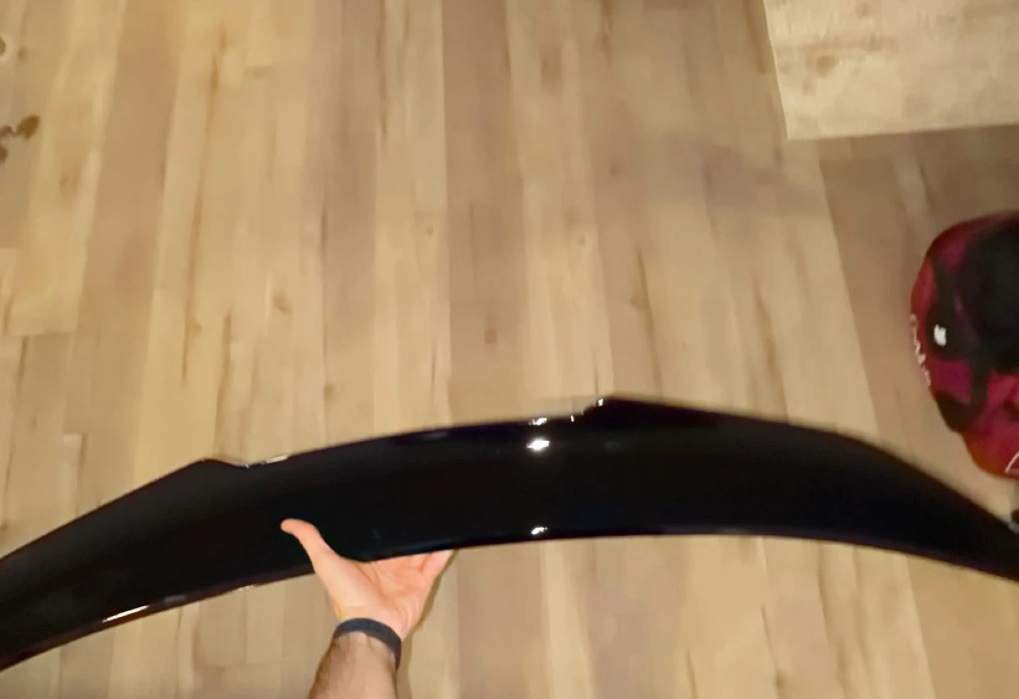 Black glossy Spoiler for Infiniti Q50S