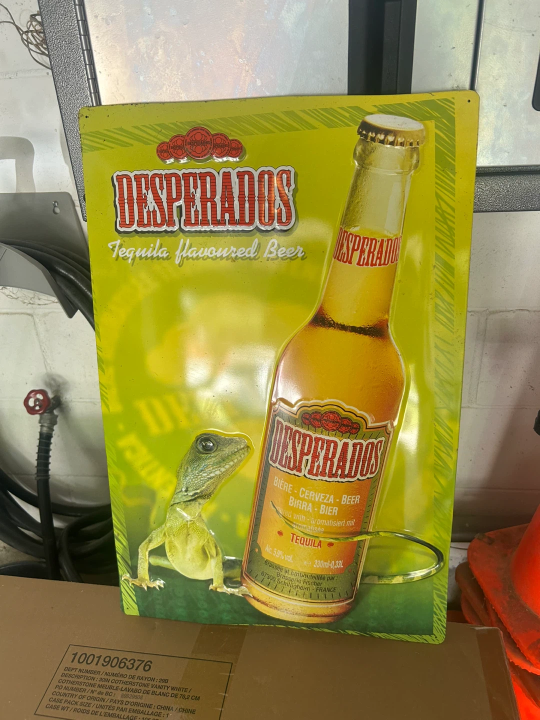 Desperados Tequila Flavoured Beer Sign
