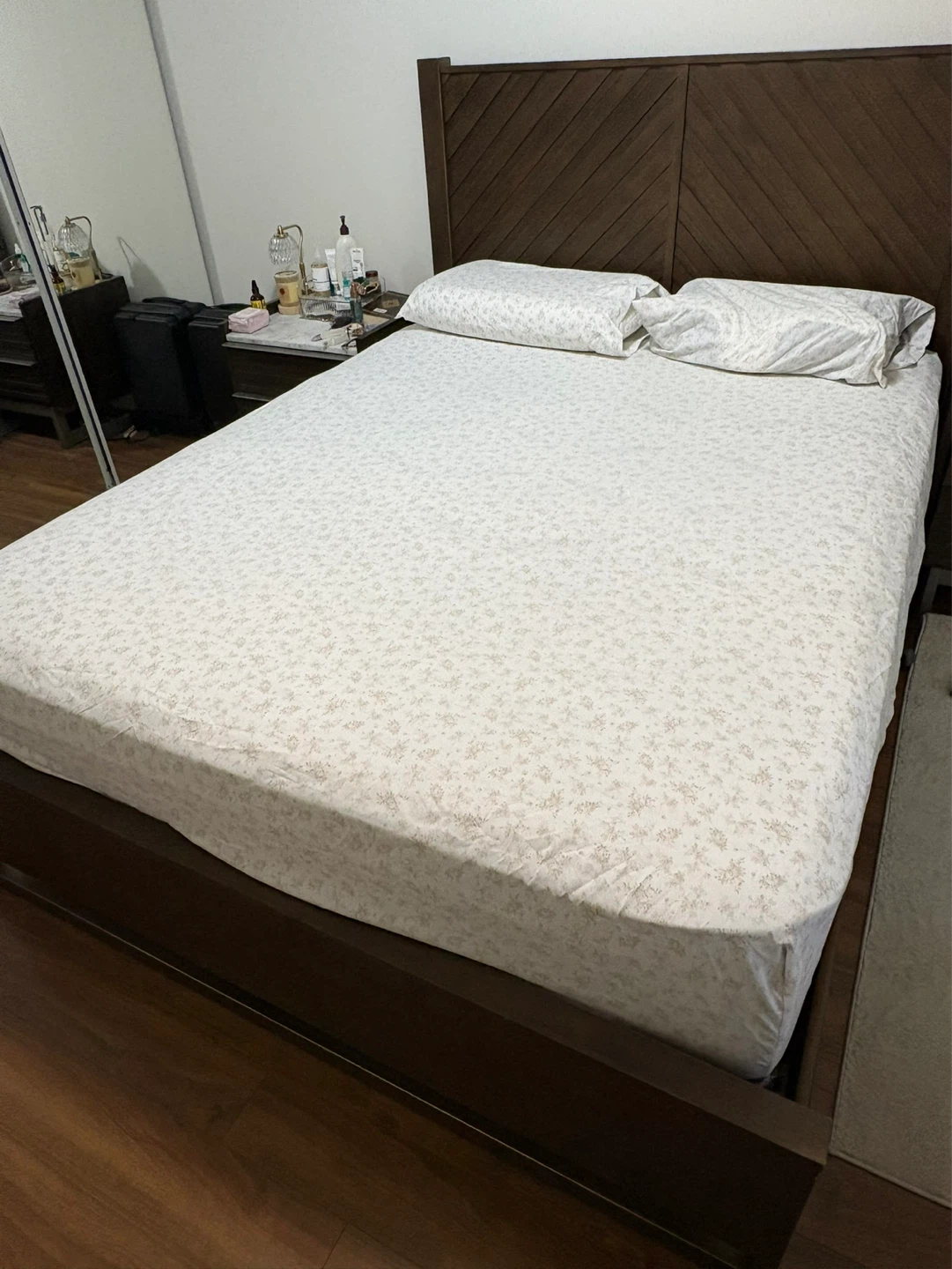 Bed + Nightstand (Ashley Furniture) | $600 - photo 2