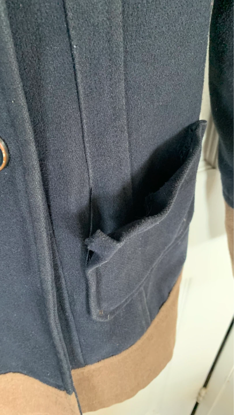 Suzy Shier XS Peacoat ⚽️ NEEDS WORK (read description) - photo 5
