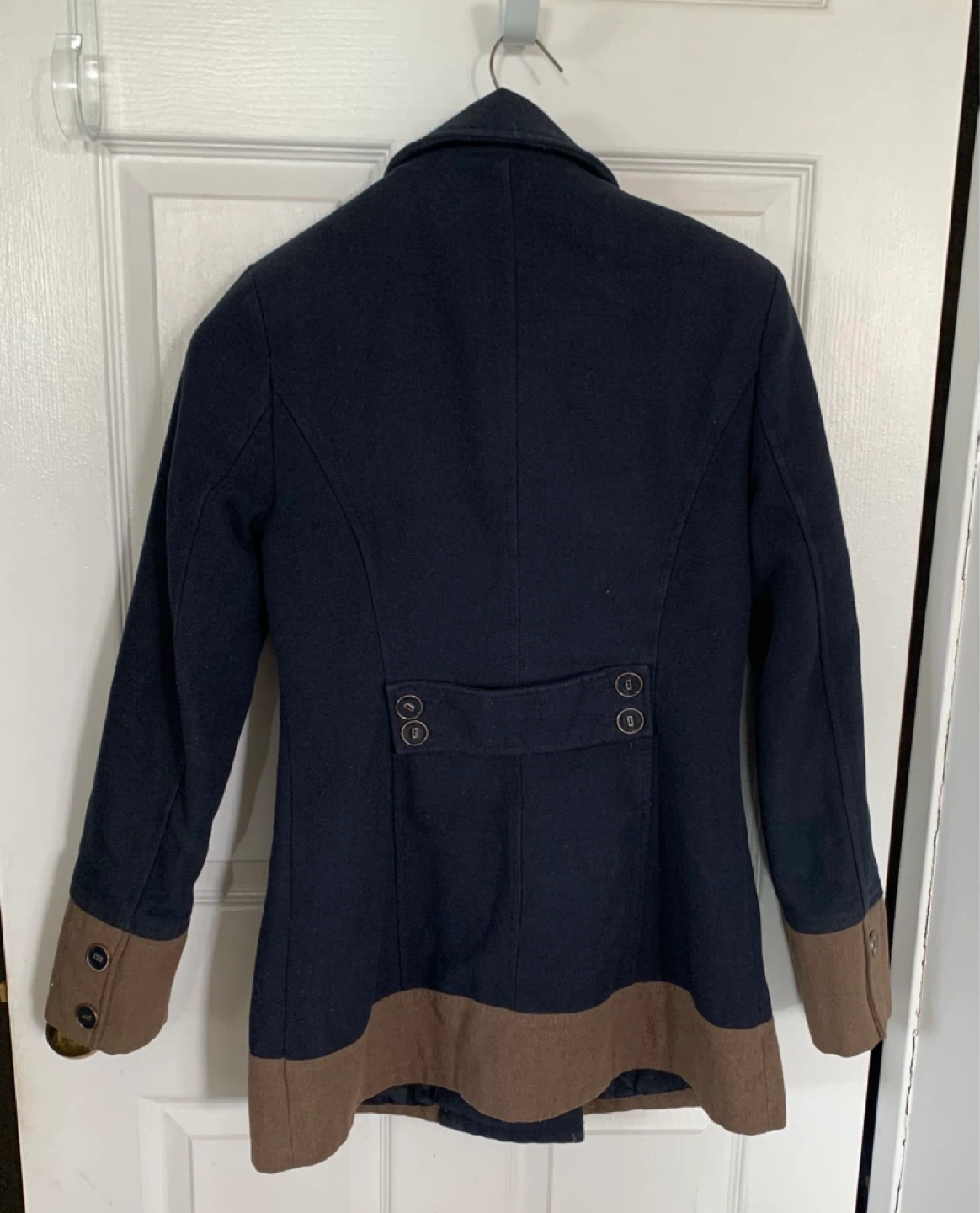 Suzy Shier XS Peacoat ⚽️ NEEDS WORK (read description) - photo 2