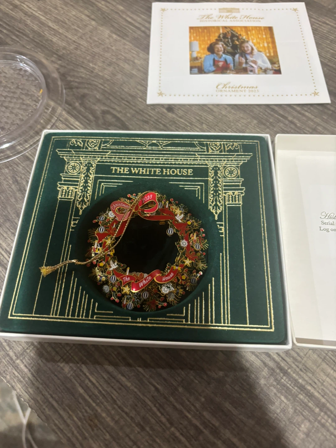 White House Historical Association 2023 Christmas Ornament - photo 3