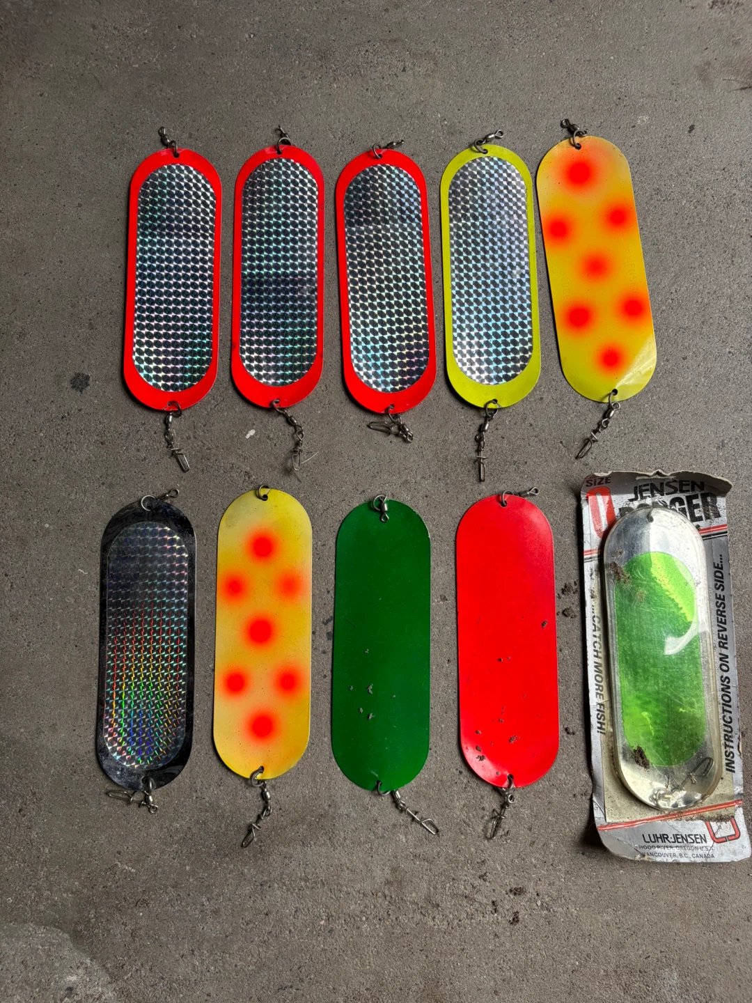 Luhr-Jensen Fishing Dodgers