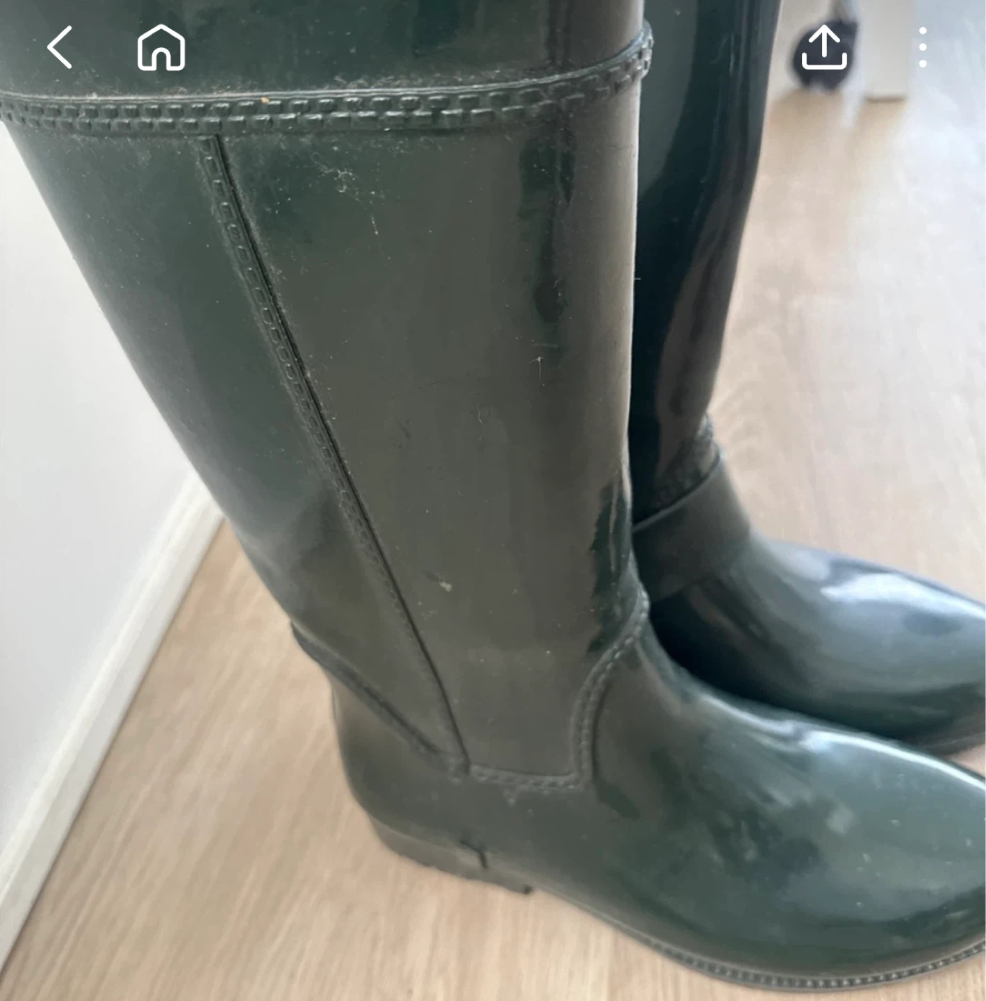 Michael Kors Tall Rain Boots - Green - photo 2