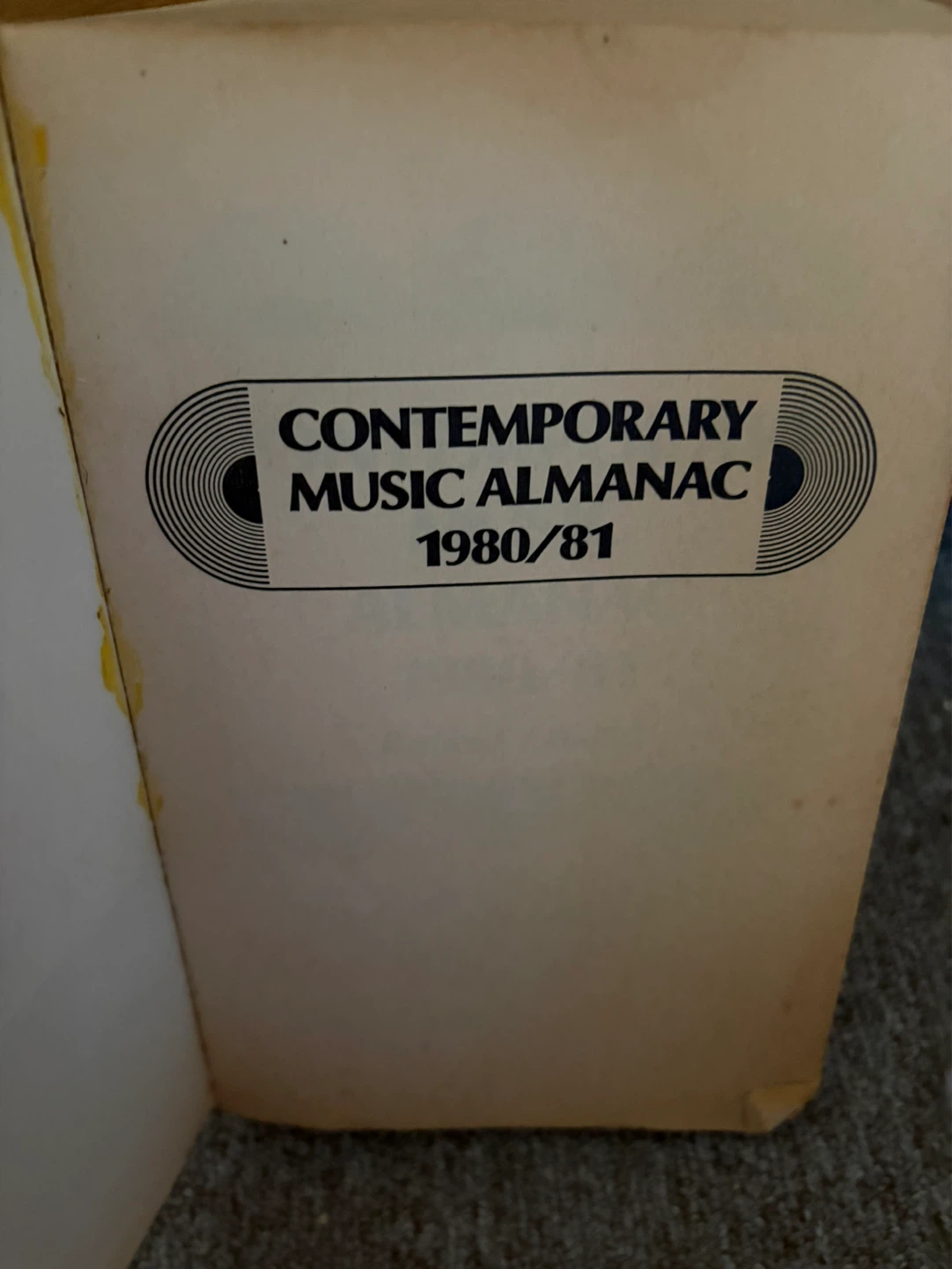Contemporary Music Almanac 1980/81 Book - photo 2
