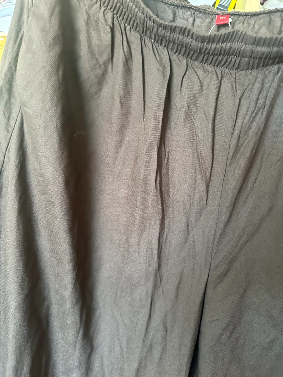 Lakshita Brown Wide Leg Pants 1X - photo 4