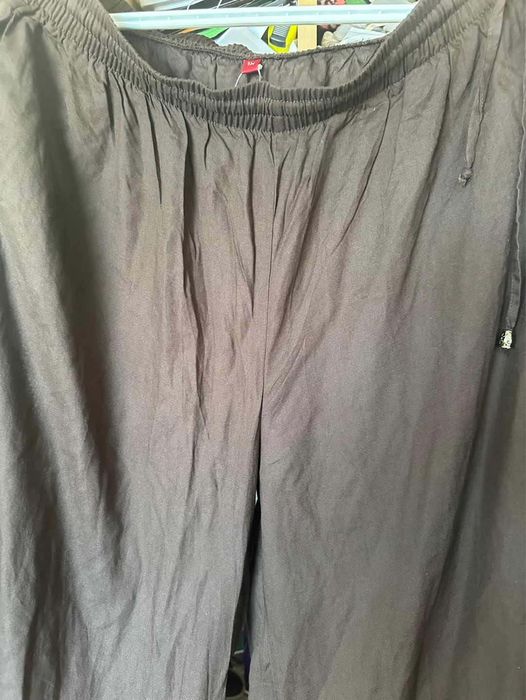 Lakshita Brown Wide Leg Pants 1X - photo 5