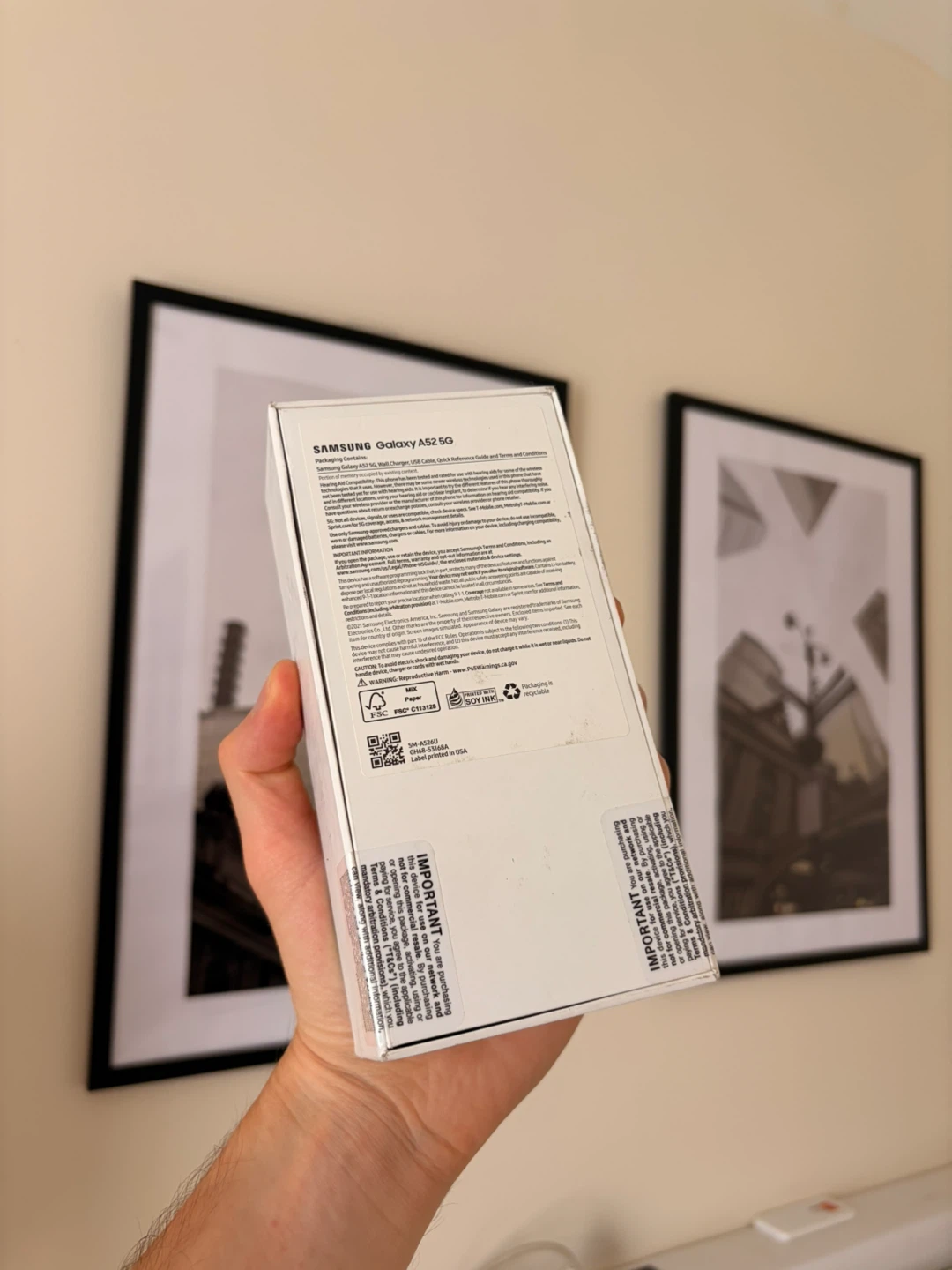 Samsung Galaxy A52 5G 128GB Black - photo 2