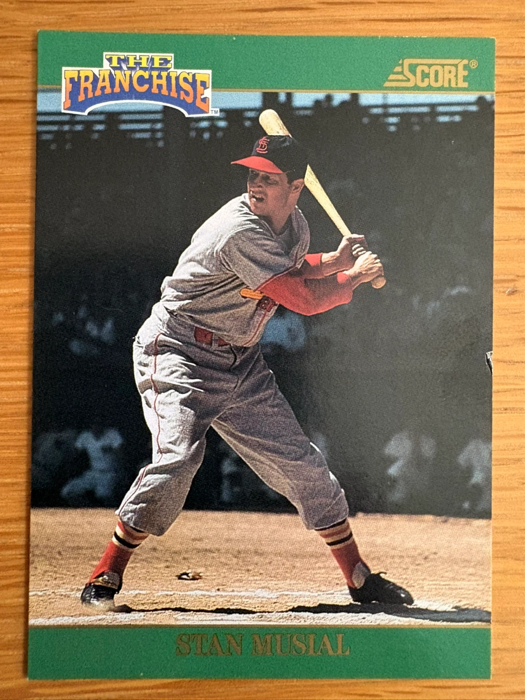 Score The Franchise Stan Musial Baseball Card