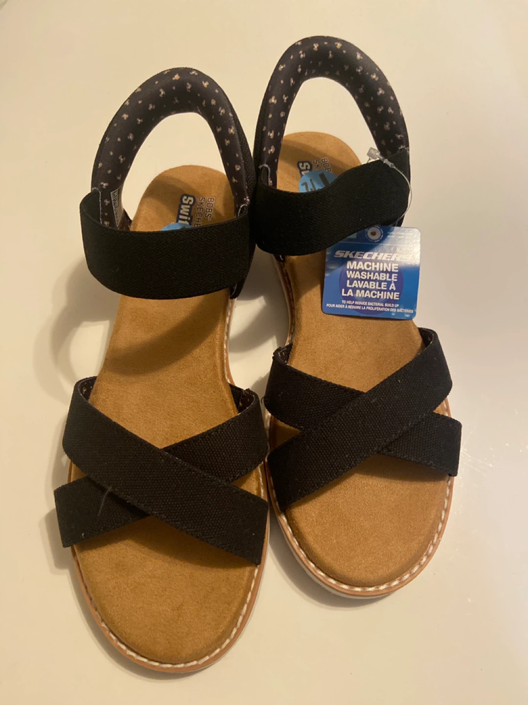 Skechers BOBS Desert Kiss - black Lily Sandals - photo 3