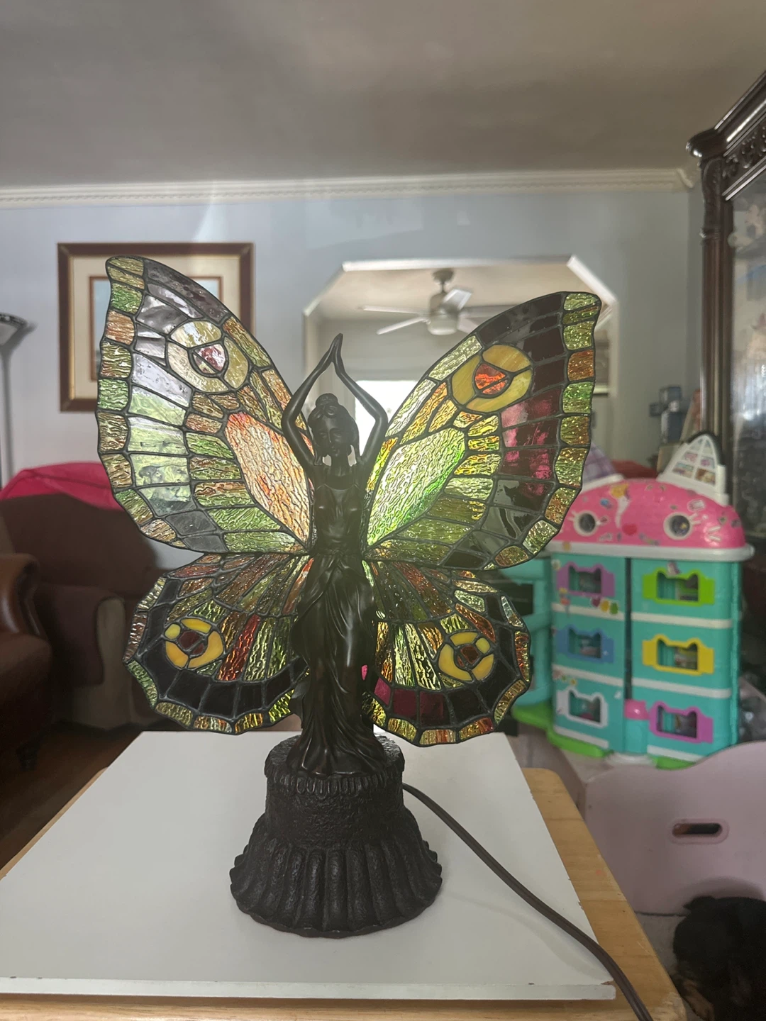 Meyda Tiffany “ Butterfly Lady “ Accent Lamp - photo 5