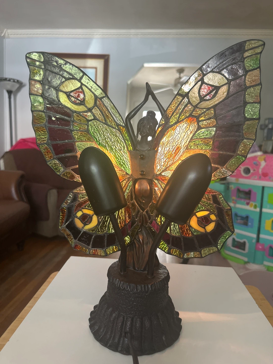 Meyda Tiffany “ Butterfly Lady “ Accent Lamp - photo 4